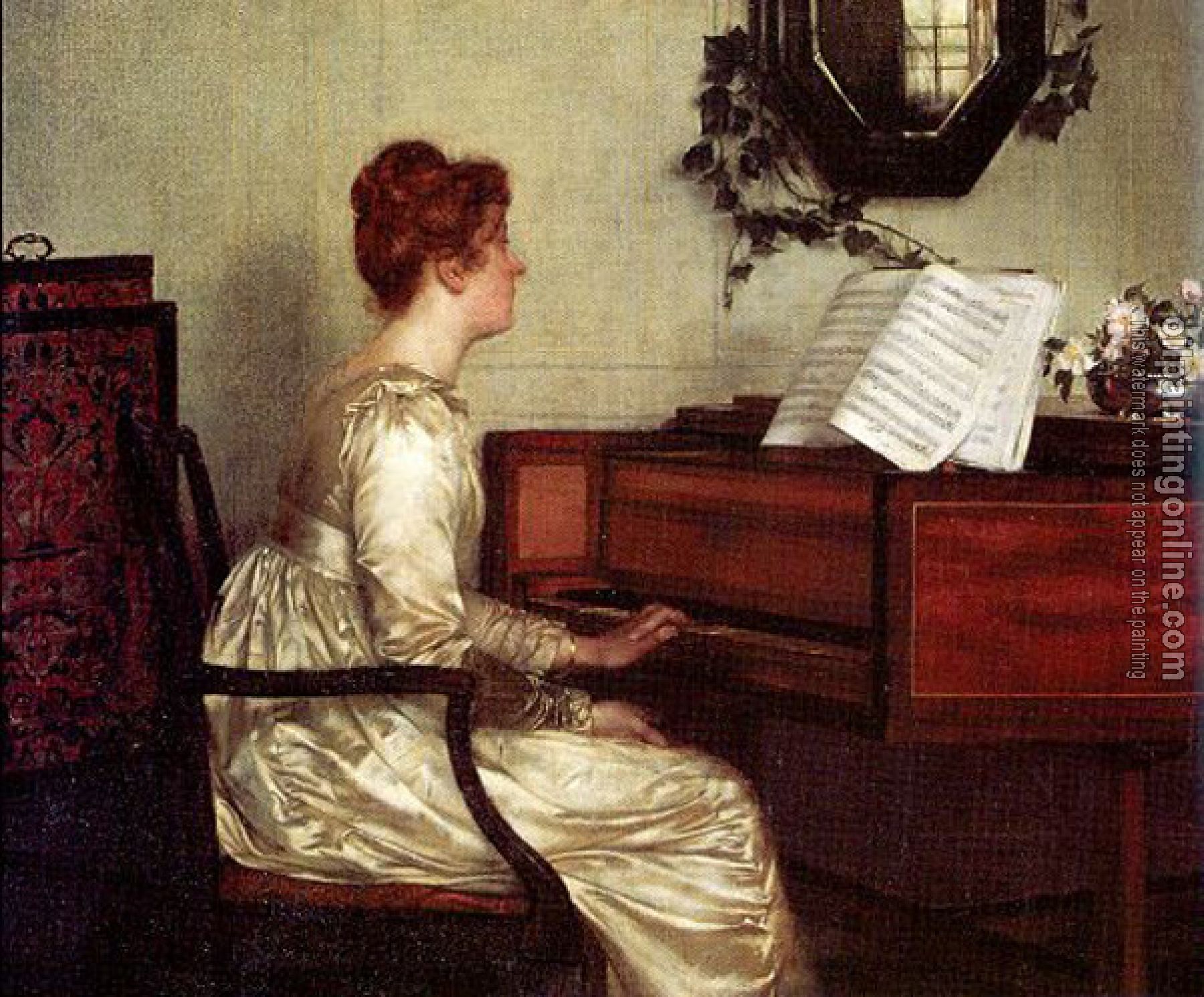 Francis Davis Millet - Old Harmonies